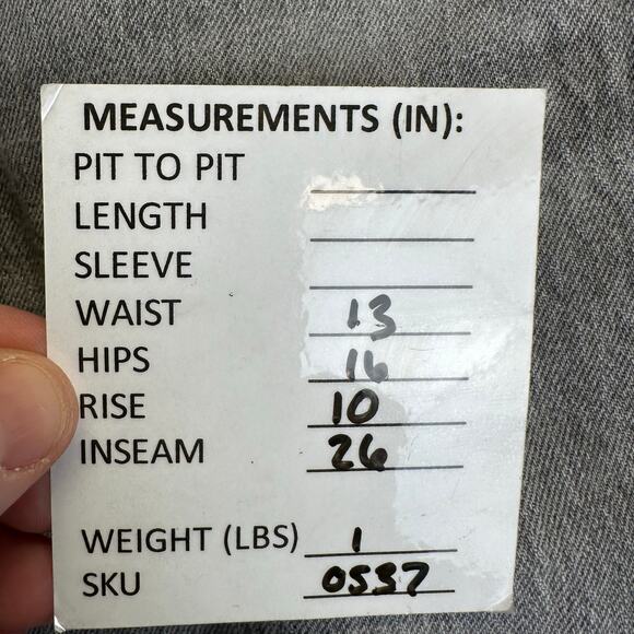 Gap Charcoal Wash Cheeky Straight High Rise Button Fly Jeans Women's Size 25 - Picture 12 of 12